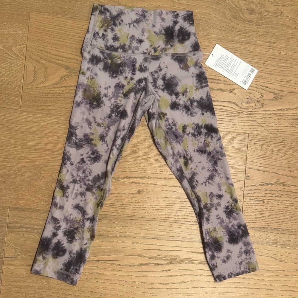 Tie-Dye Leggings - Lavender Multi